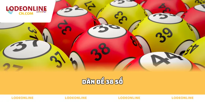 Dàn đề 38 số