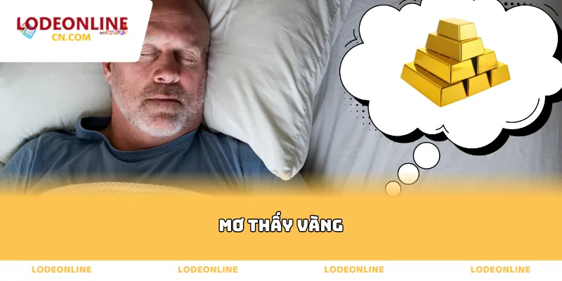 mơ thấy vàng
