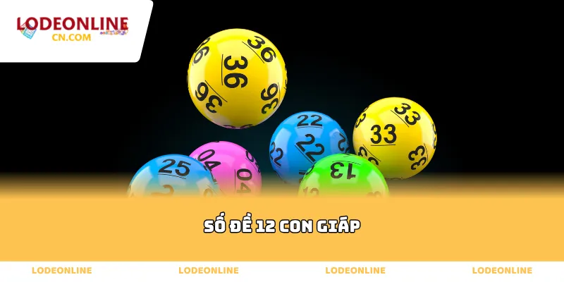 Số đề 12 con giáp